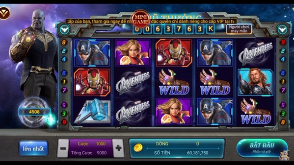 Slot game avenger twin68